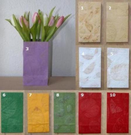 Indipaper - paper vase (paper vase)